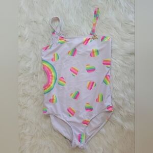 girls juicy couture rainbow one piece swimsuit 12